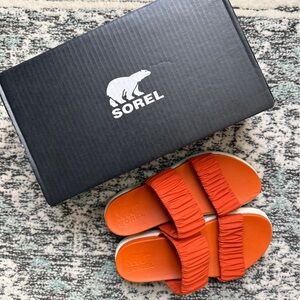 Sorel Roaming Two Strap Slide Desert Sun